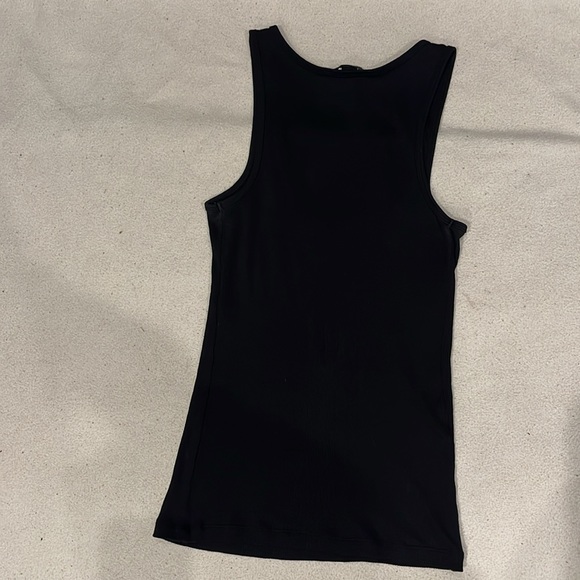 Express Women’s Sequin Glitzy Gl Black Tank Top sz Small - Picture 4 of 4